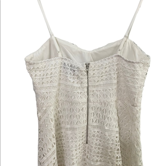 Lulu’s White Crochet Lace Skater Dress - Picture 8 of 10